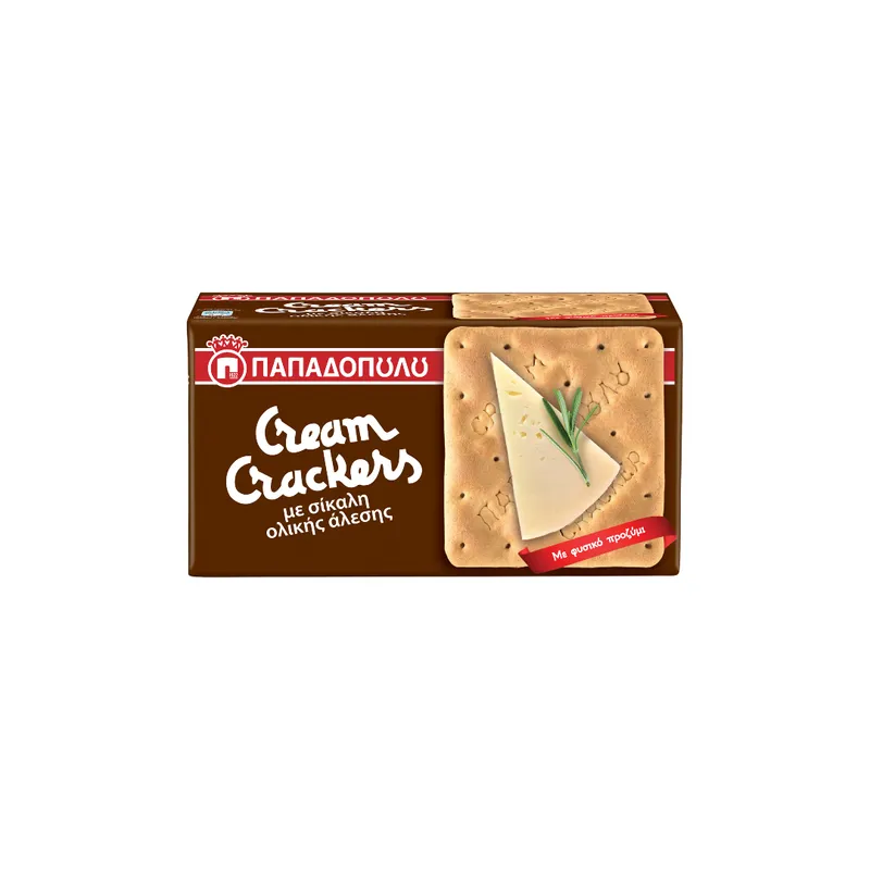 ΠΑΠΑΔΟΠΟΥΛΟΥ CREAM CRACKERS ΣΙΚΑΛΗΣ 175ΓΡ