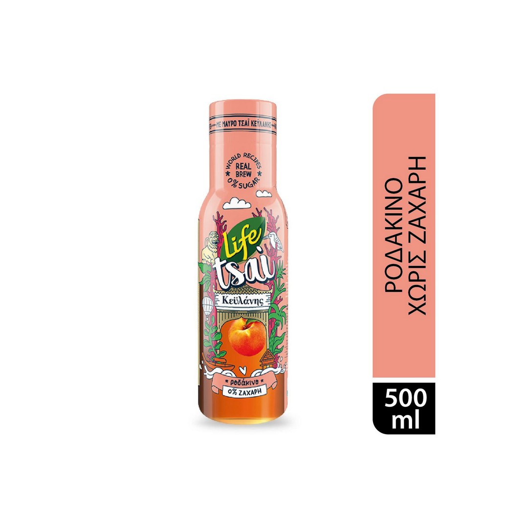 LIFE ΤΣΑΙ CEYLON ΡΟΔΑΚΙΝΟ 500ML