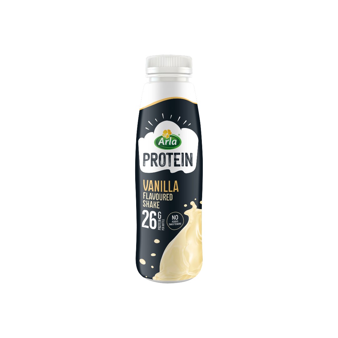 ARLA VANILLA MILK PROTEIN 50% LESS SUGAR 500ΓΡ
