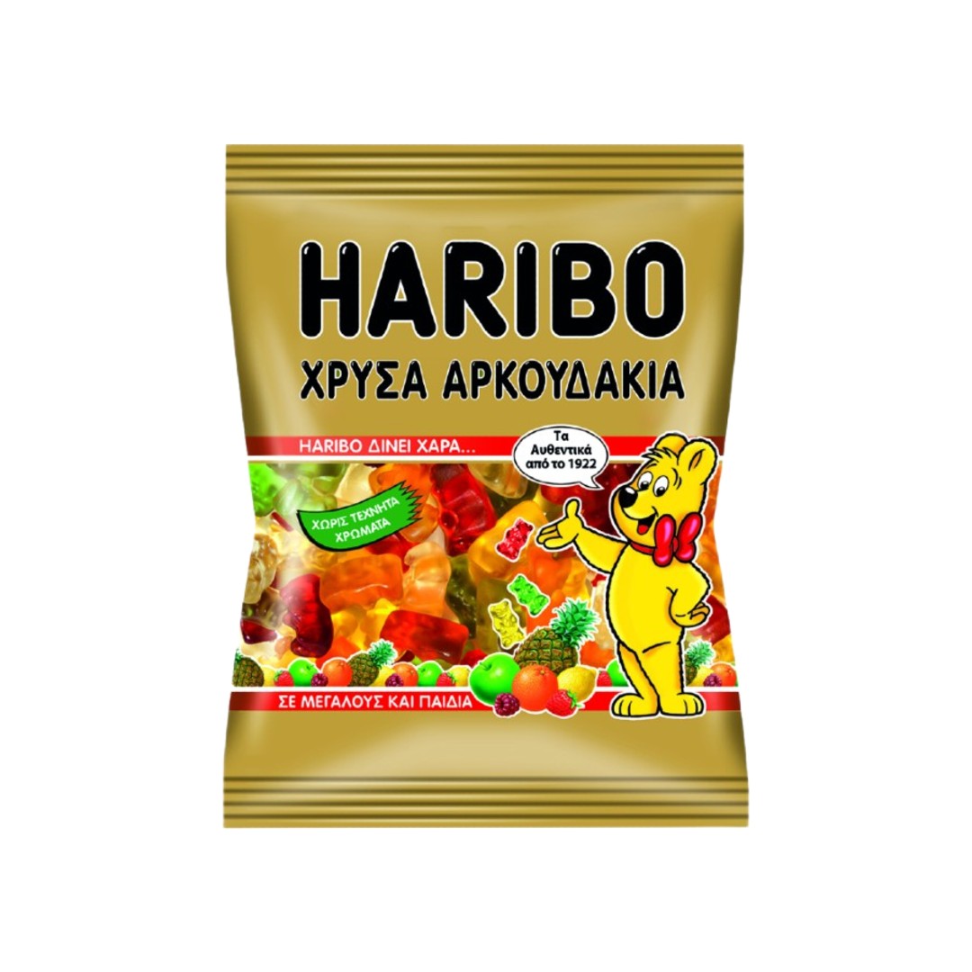 HARIBO GOLDBAREN ΑΡΚΟΥΔΑΚΙΑ ΖΕΛΕΔΑΚΙΑ 100ΓΡ