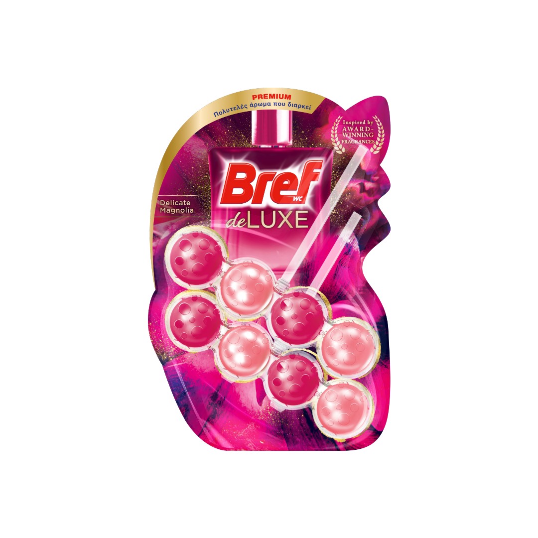 BREF WC BLOCK DELUXE MAGNOLIA 2*50ΓΡ.