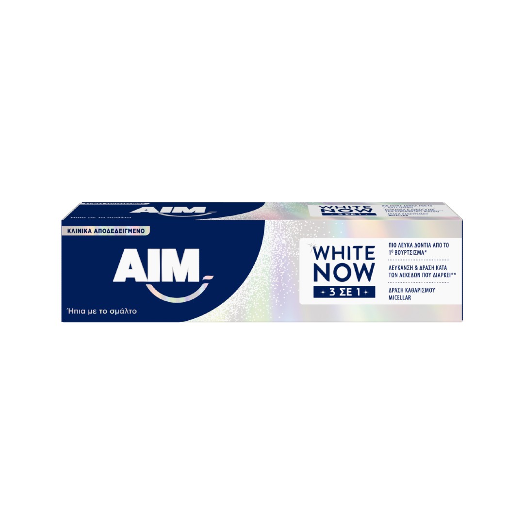 AIM ΟΔ/ΜΑ WHITE NOW 3IN1 75ML