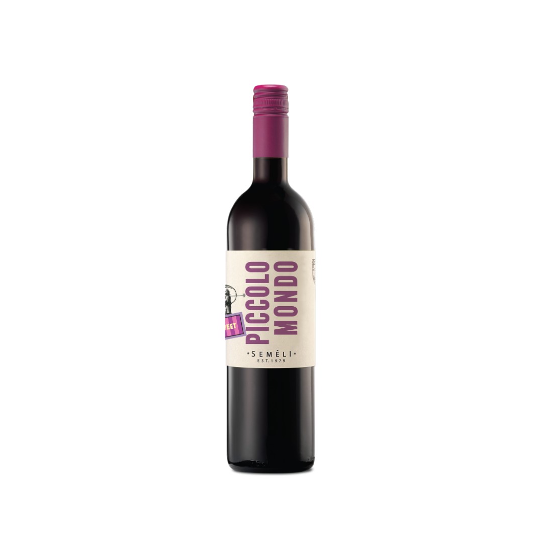 SEMELI PICCOLO MONDO ΚΡΑΣΙ ΗΜΙΓΛΥΚΟ ΕΡΥΘΡΟ 750ML