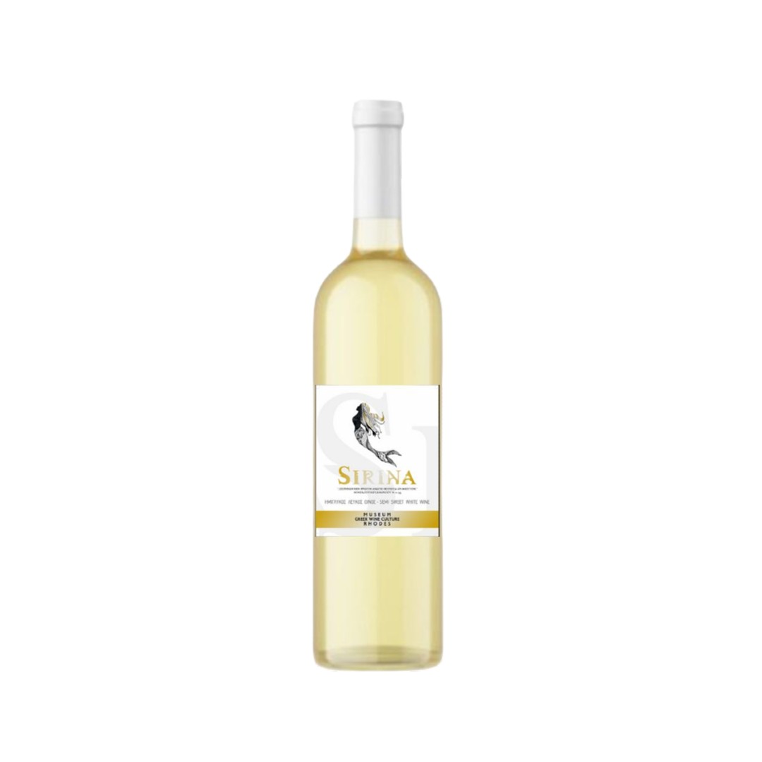 ΚΡΑΣΙ SIRINA ΗΜΙΓΛΥΚΟ ΛΕΥΚΟ 750ML