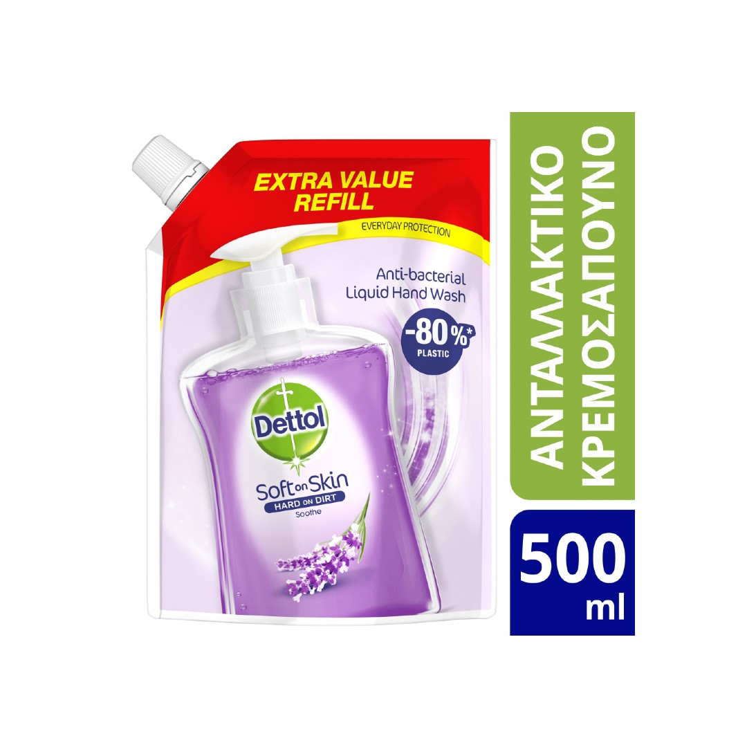 DETTOL SOOTHE POUCH 500ML