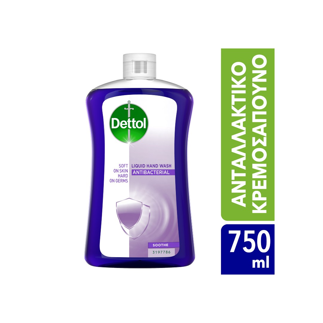 DETTOL ΚΡΕΜ/ΝΟ ΑΝΤ/ΚΟ SOOTHE 750ML