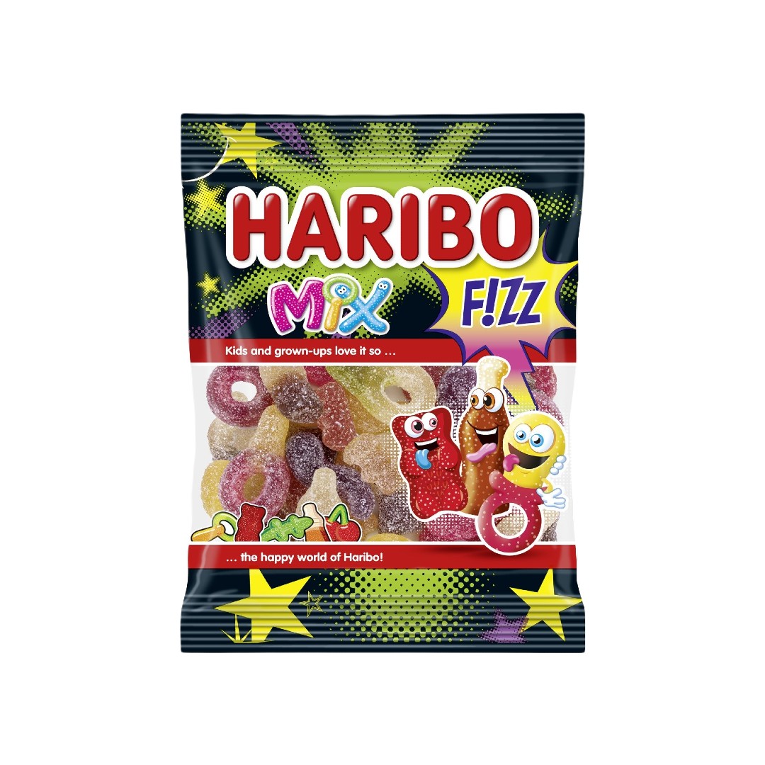 HARIBO ΖΕΛΙΝΙΑ FIZZ MIX 100ΓΡ