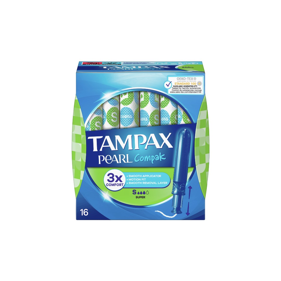 TAMPAX COMPAK PEARL SUPER 16TΕΜ