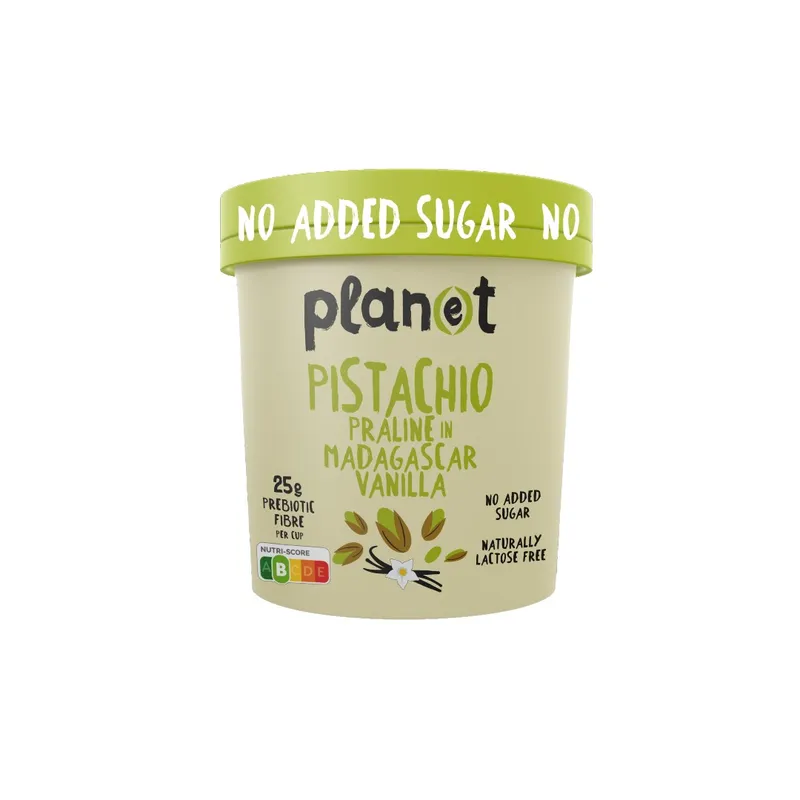 PISTACHIO IN MADAGASCAR VANILLA NO SUGAR 250ΓΡ