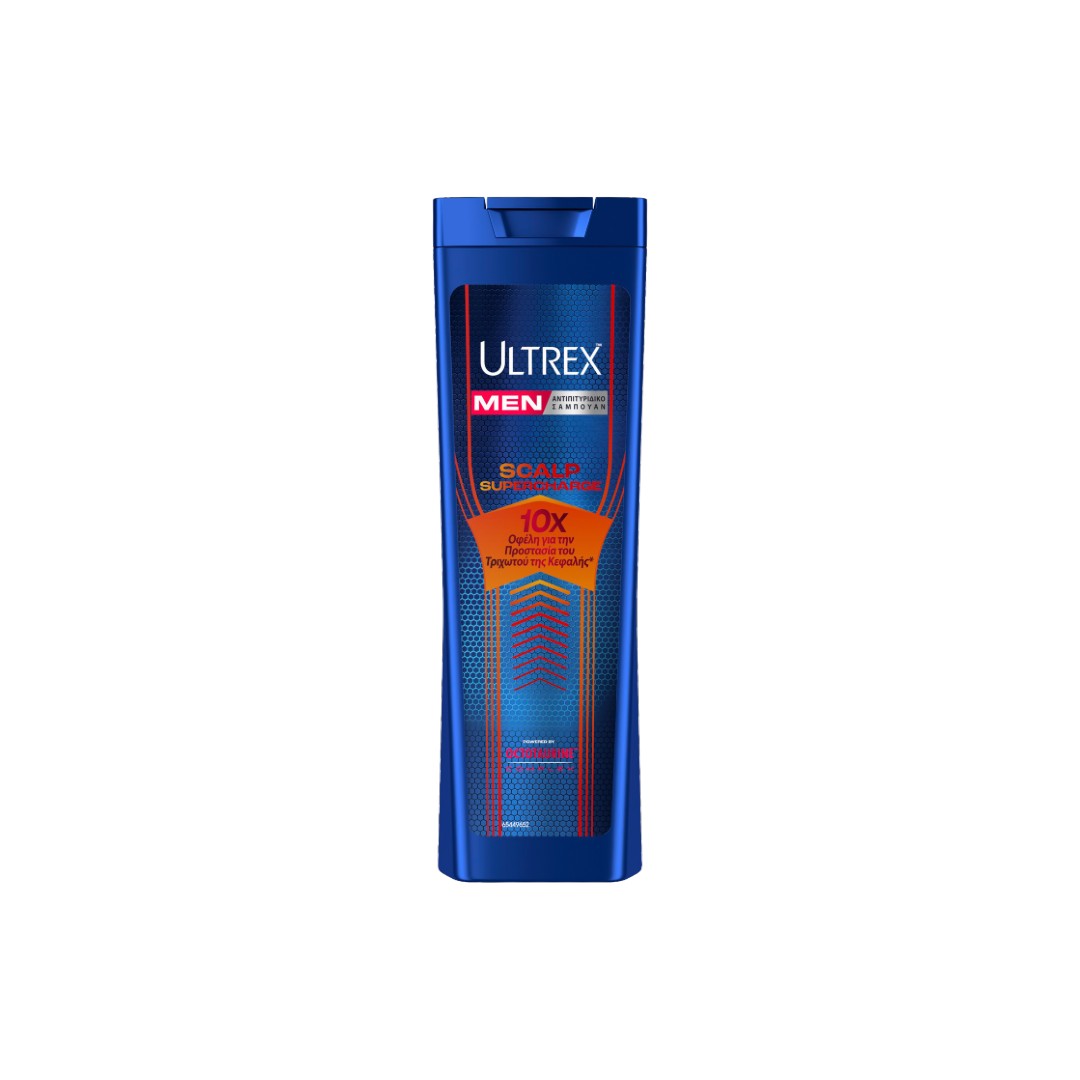 ULTREX ΣΑΜΠΟΥΑΝ SCALP SUPERCHARGE 360ML