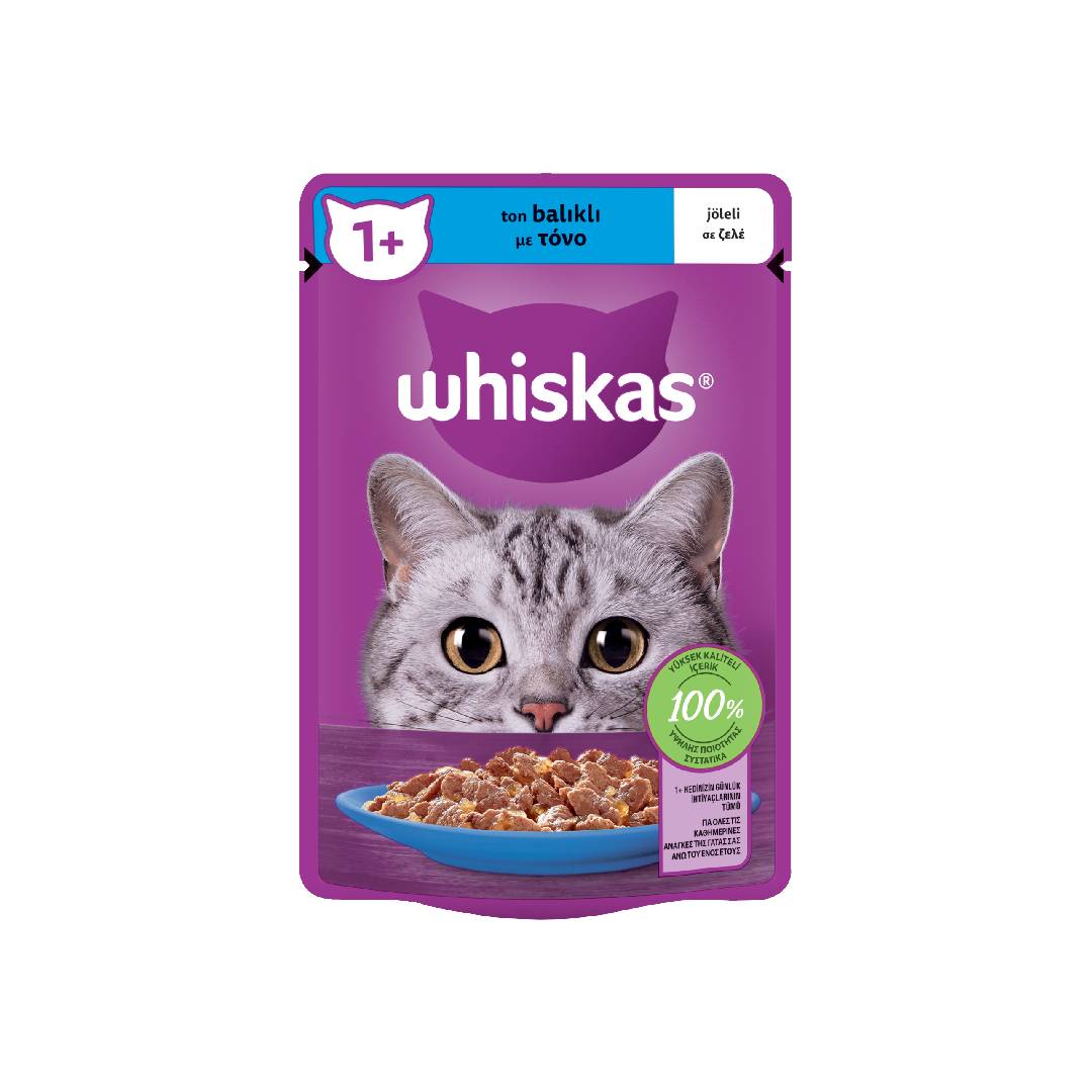 WHISKAS POUCH ΤΟΝΟΣ 85ΓΡ