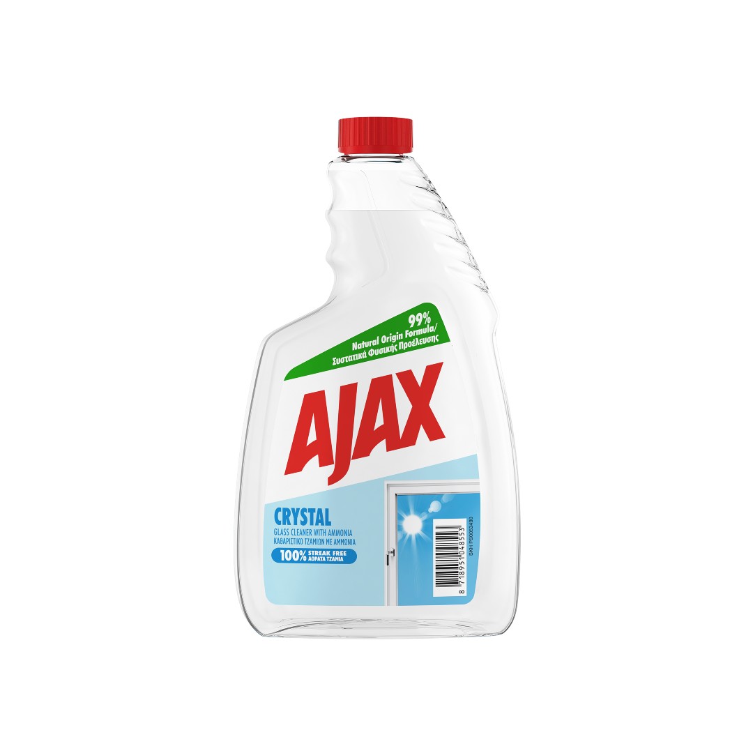 AJAX ΚΑΘ/ΚΟ ΤΖΑΜΙΩΝ CRYSTAL ΑΝΤΑΛ/ΚΟ 750ML