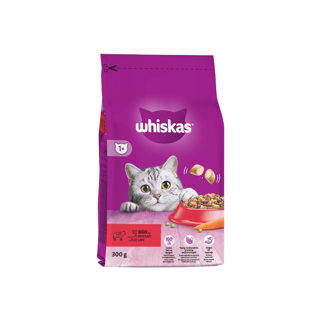 WHISKAS ADULT ΜΟΣΧ-ΓΕΜ.ΚΡΟΚΕΤΕΣ 300ΓΡ