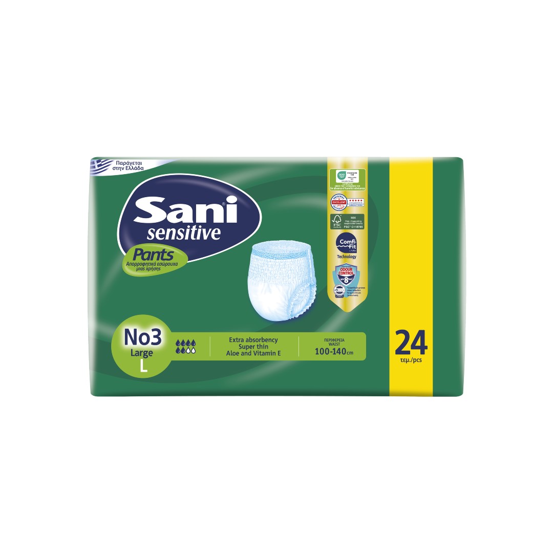 SANI PANTS NO3 LARGE 24Τ