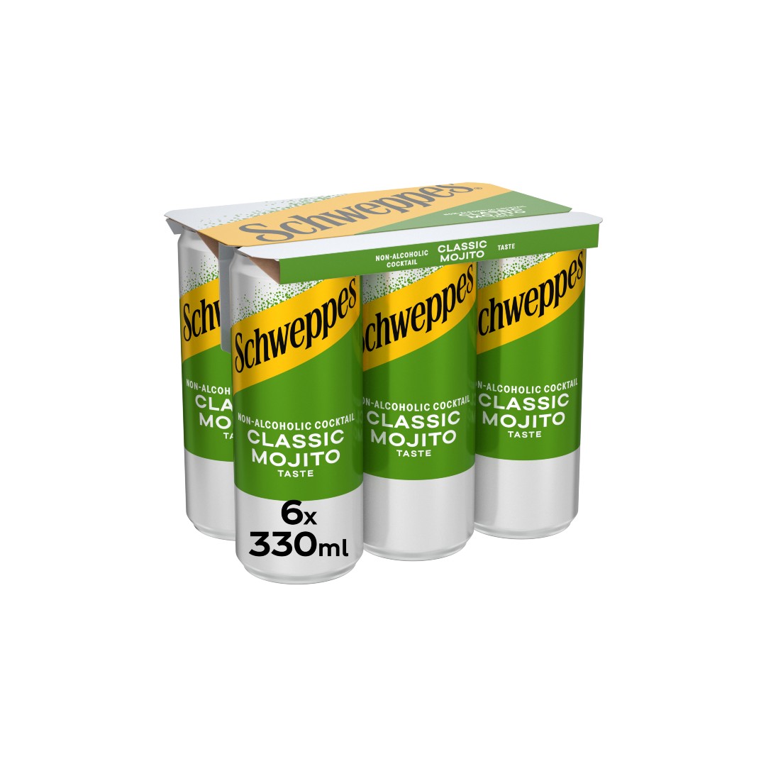 SCHWEPPES MOJITO ΚΟΥΤΙ SLK 6*330ML