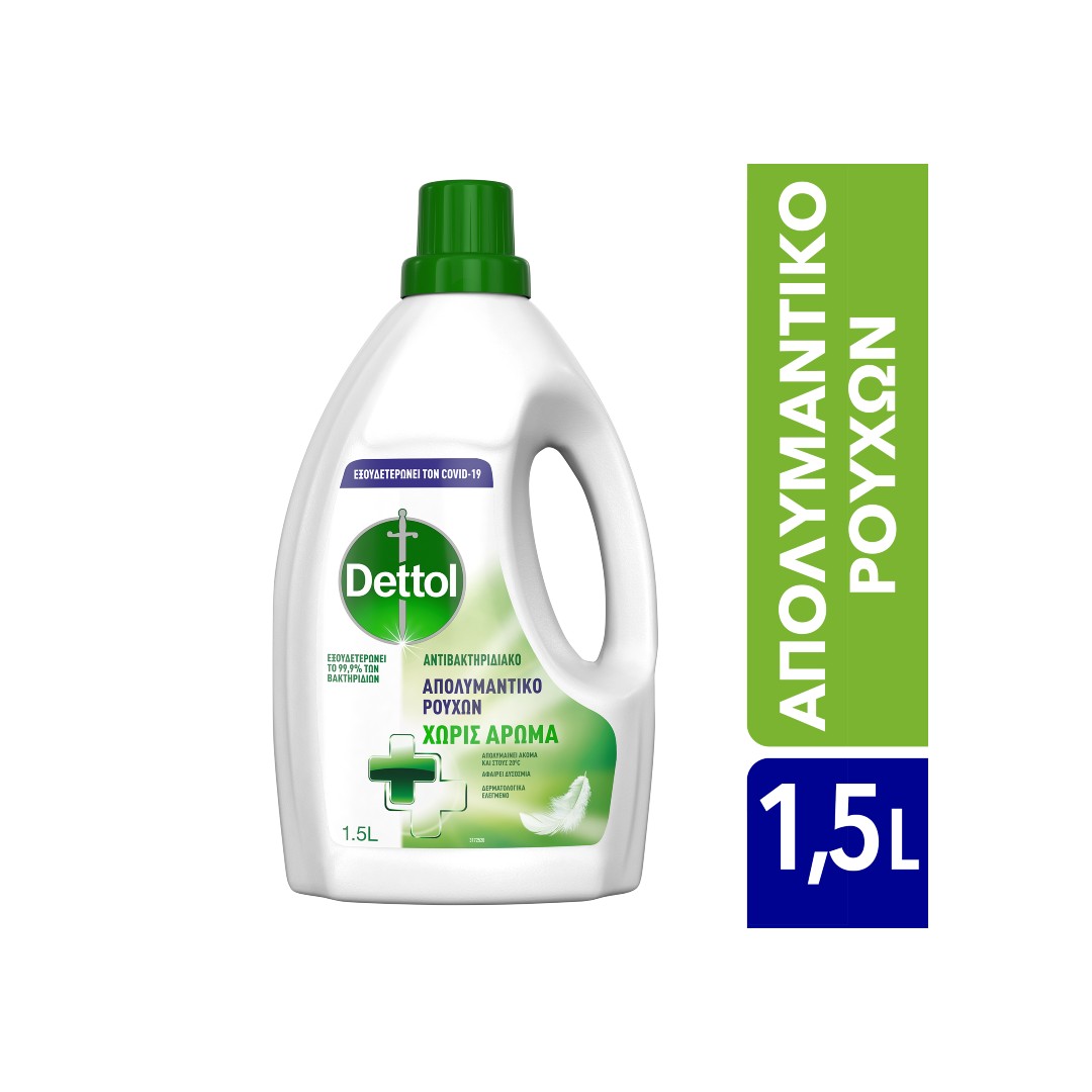 DETTOL ΑΠΟΛΥΜΑΝΤΙΚΟ ΓΙΑ ΤΑ ΡΟΥΧΑ Χ.ΑΡΩΜΑ 1.5L