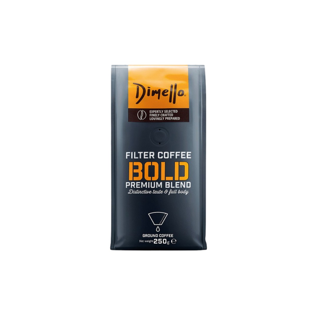 DIMELLO ΚΑΦΕΣ ΦΙΛΤΡΟΥ BOLD ΑΛΕΣΜΕΝΟΣ 250ΓΡ