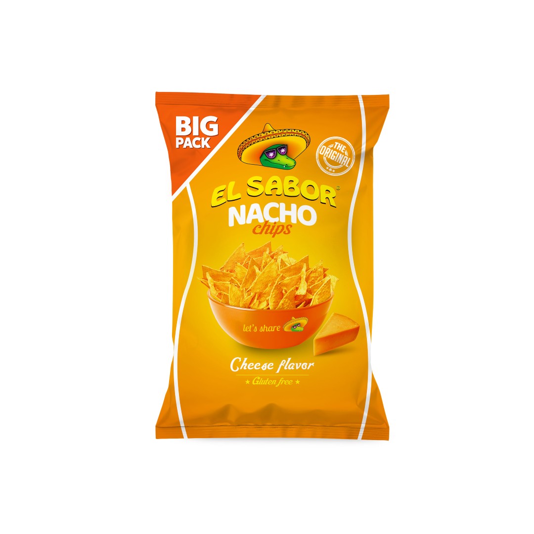EL SABOR NACHO CHIPS CHEESE Χ.ΓΛ. 180ΓΡ