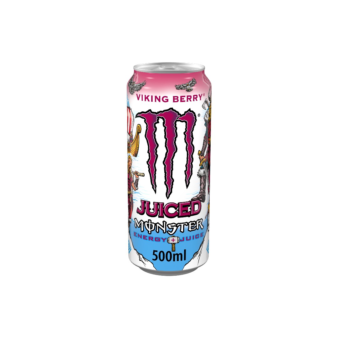 MONSTER ENERGY DRINK JUIC VIKING BERRY 500ML