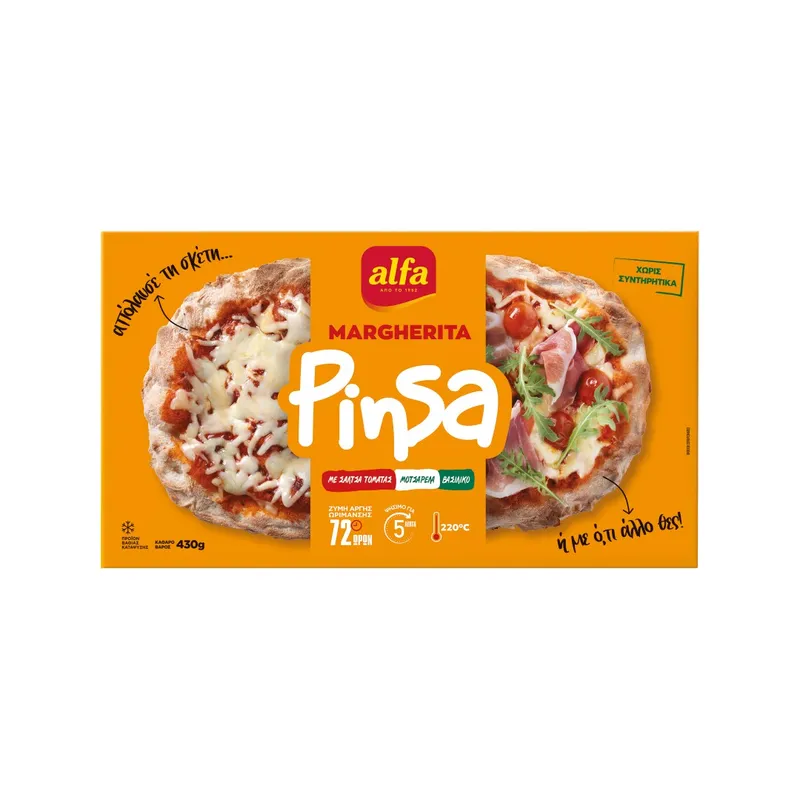 ALFA PINSA ΜΑΡΓΑΡΙΤΑ ΚΤΨ 430ΓΡ