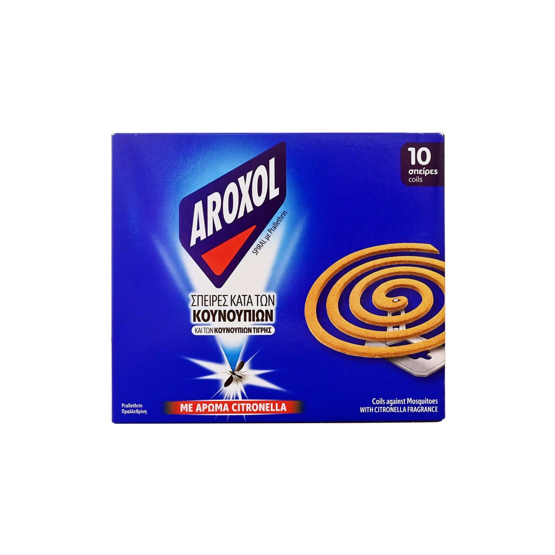 AROXOL SPIRAL CITRONELLA 10ΤΕΜ