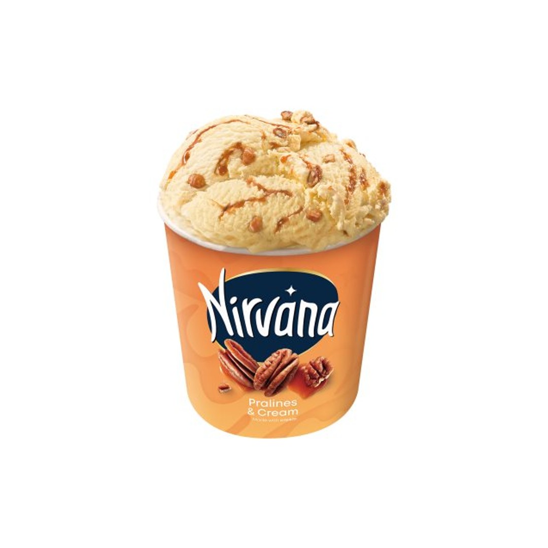 NIRVANA ΠΑΓΩΤΟ PRALINES & CREAM 549ΓΡ