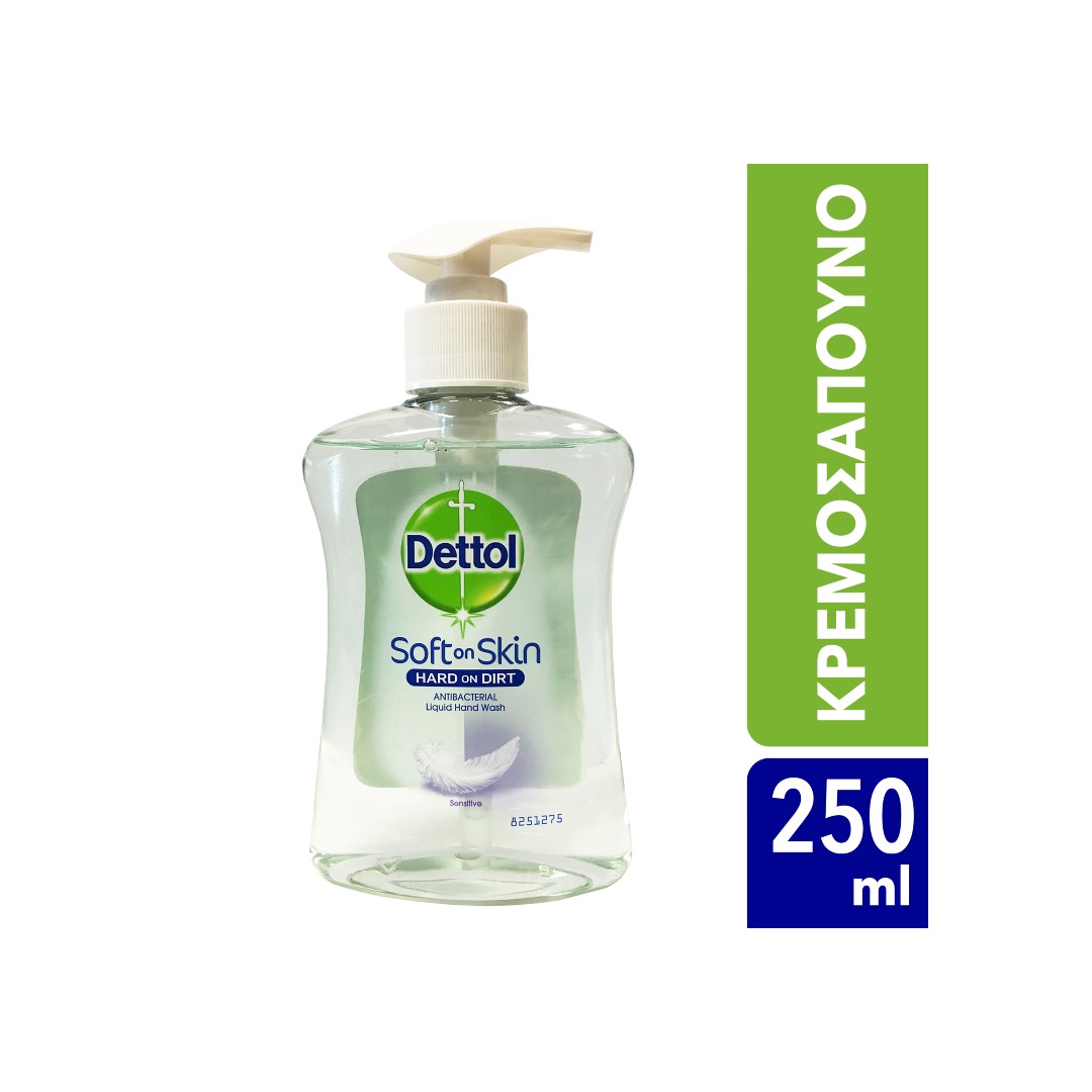 DETTOL ΚΡΕΜ/ΝΟ ΑΝΤΛΙΑ ΕΥΑΙΣΘΗΤΕΣ ΕΠΙΔ. 250ML