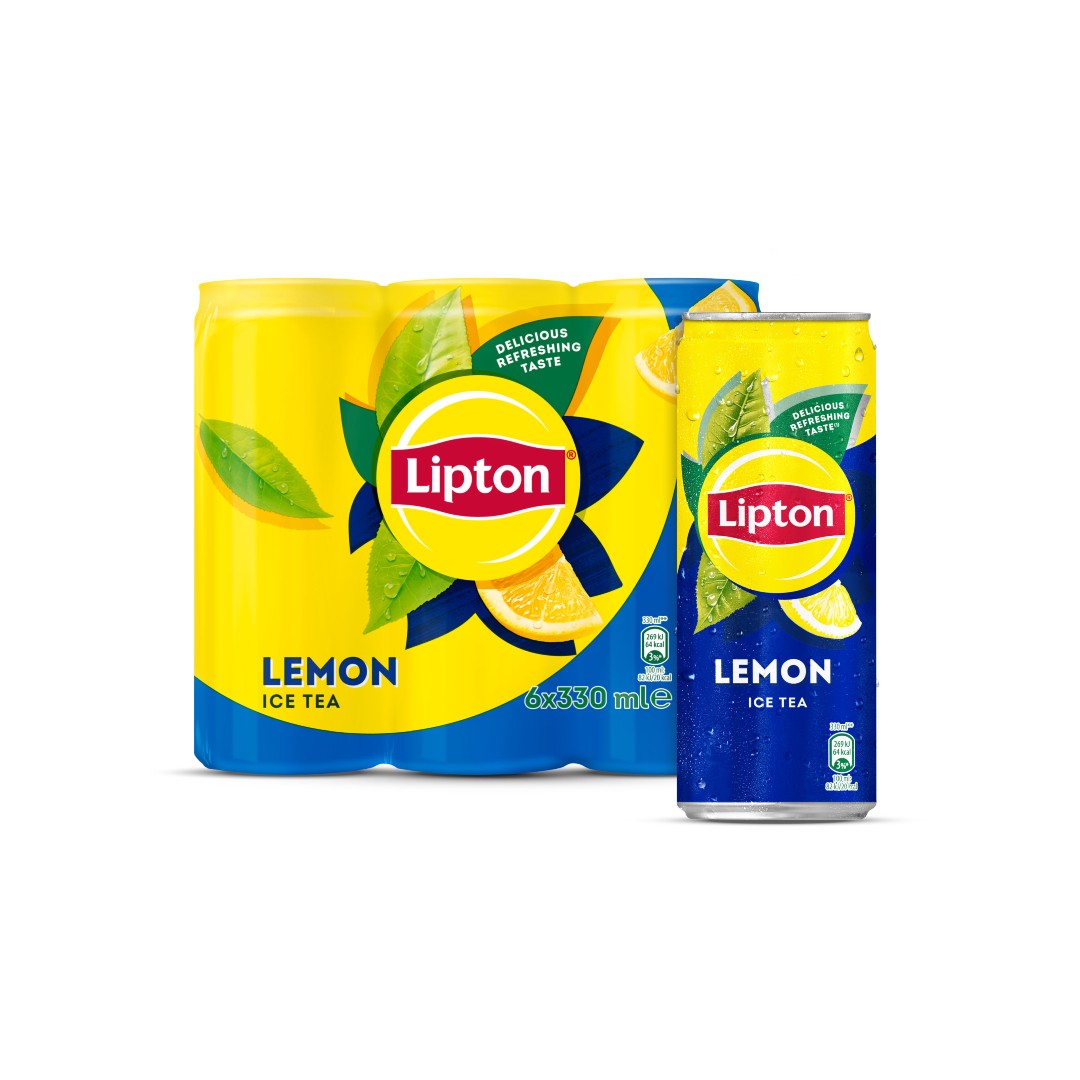 LIPTON ICE TEA ΛΕΜ. SLK ΚΟΥΤΙ 6*330ML