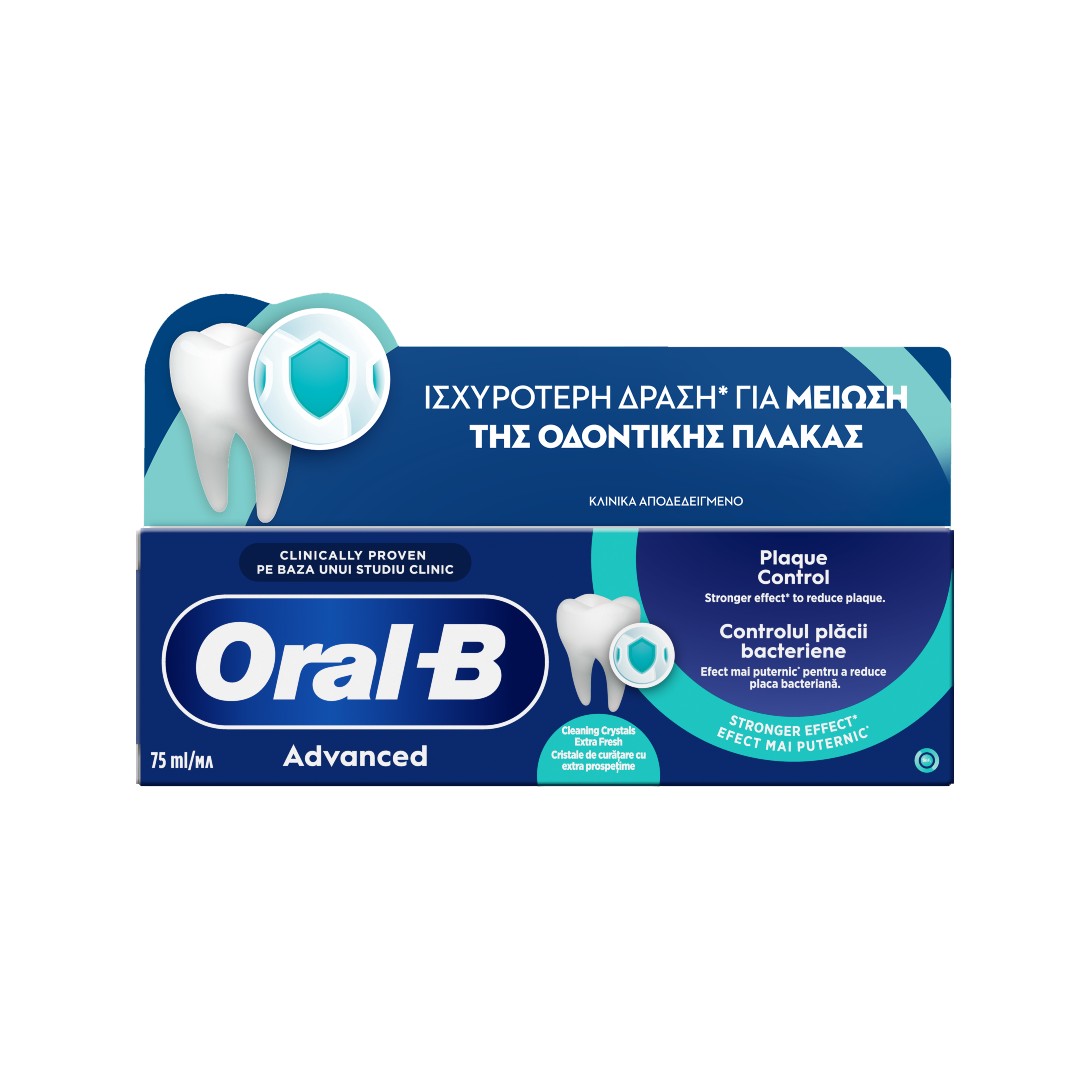 ORAL B ΟΔ/ΜΑ ADV.PLAQUE CONTROL 75ML