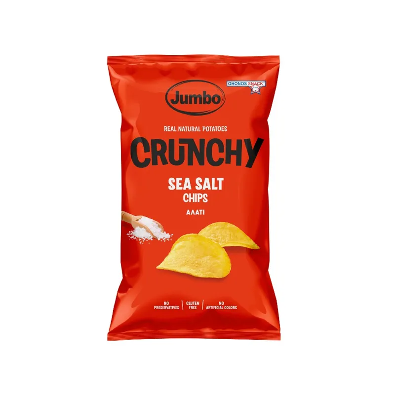 JUMBO ΤΣΙΠΣ CRUNCHY ΑΛΑΤΙ 150ΓΡ