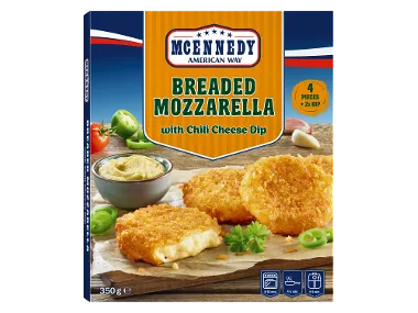MCENNEDY Παρναρισμένη μοτσαρέλα με ντιπ Chili Cheese