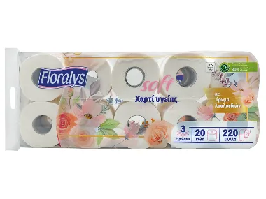 FLORALYS Χαρτί υγείας 3στρώσεις XXL