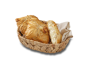DELUXE Τσαλακωτή τυρόπιτα χειροποίητη