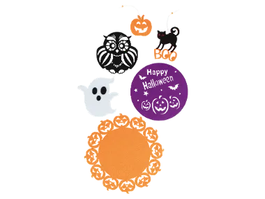 Livarno Διακοσμητικά τσόχας Halloween