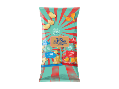 Food Festival Multipack Τσιπς αλάτι & πάπρικα