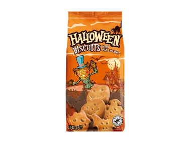 Halloween Μπισκότα βουτύρου με σοκολάτα