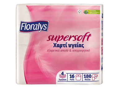 FLORALYS Χαρτί υγείας 4στρώσεων