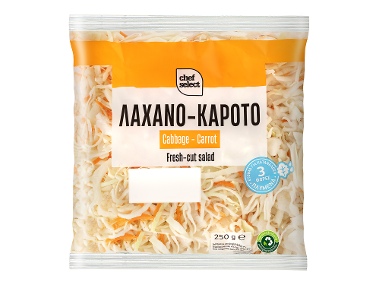 chef select Σαλάτα λάχανο-κάροτο