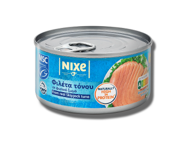 NIXE MSC Φιλέτο τόνου σε φυσικό ζωμό