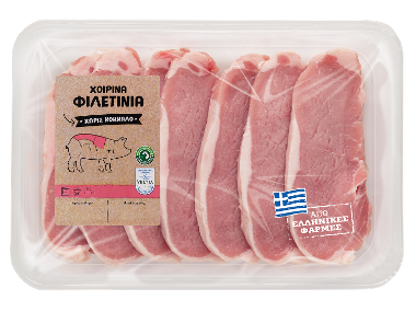 Μπριζόλες χοιρινές χωρίς κόκκαλο