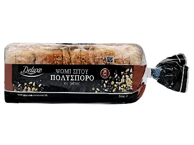 DELUXE Ψωμί για τοστ πολύσπορο σε φέτες