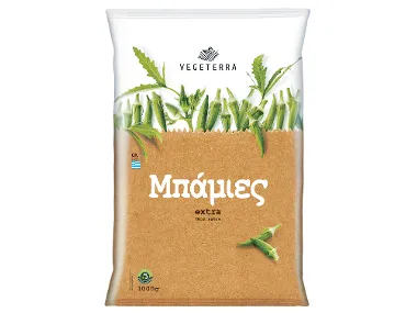 Vegeterra Μπάμιες extra κατεψυγμένες