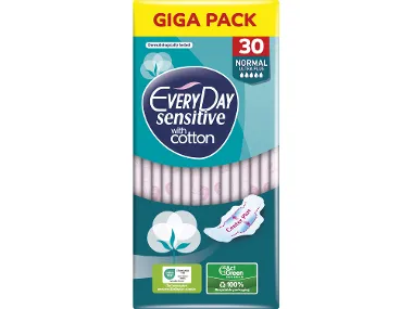 Σερβιέτες Ultra plus sensitive with cotton giga pack normal