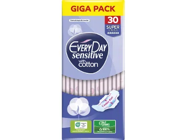 Σερβιέτες Ultra plus sensitive with cotton giga pack super