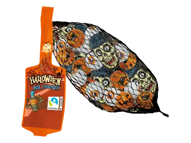 Halloween Μίνι σοκολατάκια σε δίχτυ