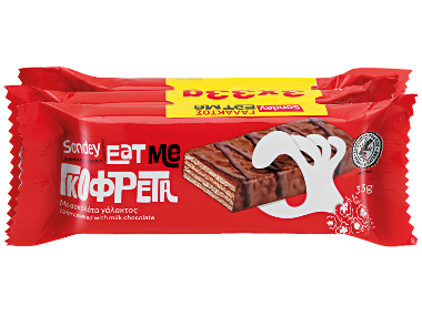 SONDEY Γκοφρέτες με σοκολάτα γάλακτος
