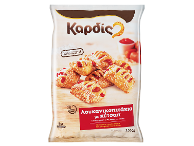 Kardis Λουκανικοπιτάκια με κέτσαπ