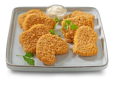 Nuggets κοτόπουλο με γεύση καρμπονάρα