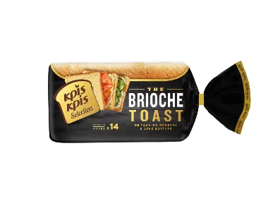 Brioche ψωμί του τοστ