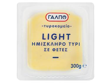 Ημίσκληρο τυρί σε φέτες ποικιλία